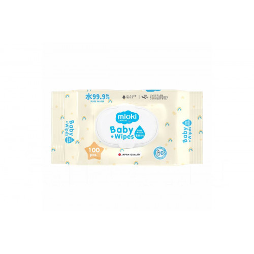 Салфетки влажные Mioki baby wipes 100 шт