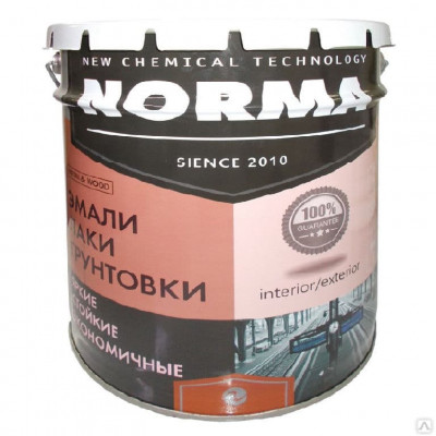 Эмаль ПФ-115 Норма, 25 кг (белая)